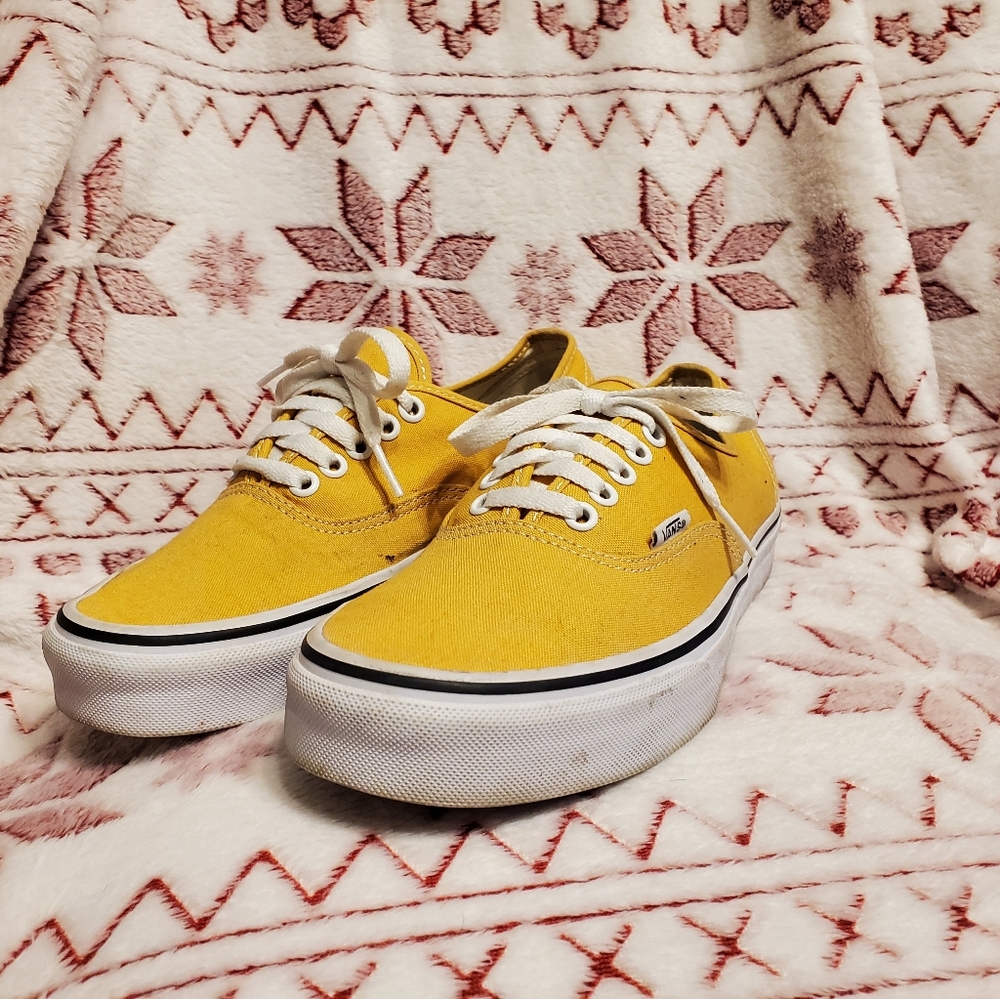Womens Yellow Vans